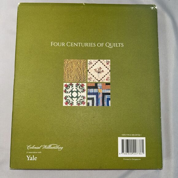 Four Centuries of Quilts: The Colonial Williamsburg Collection 2014 Yale Press - Picture 4 of 16